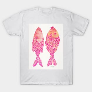 indonesian fish pink ombre T-Shirt